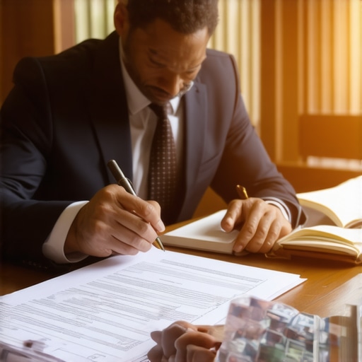 Lawyer reviewing documents with a client to illustrate cost-saving strategies in family law.