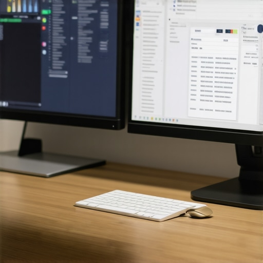 Legal professional working with digital tools for case organization and research