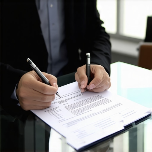 Lawyer consulting with a family litigation client