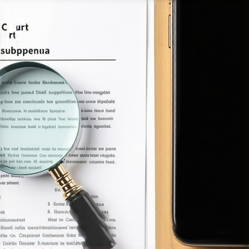 How to subpoena private messages from a third party