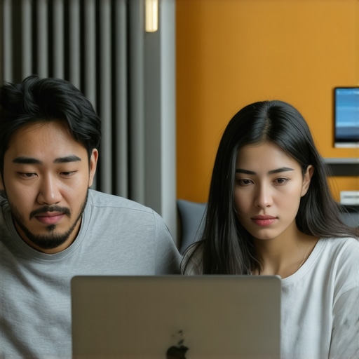 The danger of using a shared family laptop during a split