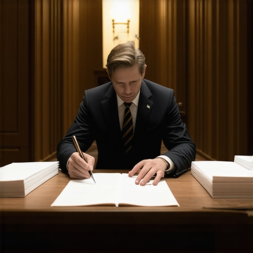 The risk of signing documents in the courthouse hallway