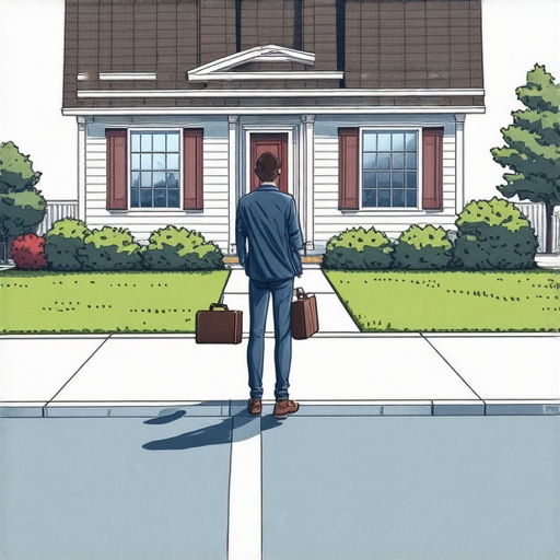 Why staying in the marital home might be a tactical error