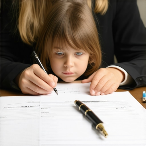 How to change your child's last name after a split