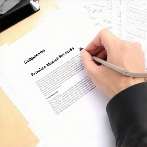 How to handle a subpoena for your private medical records