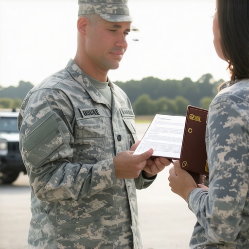The specific rules for serving divorce papers to a military spouse